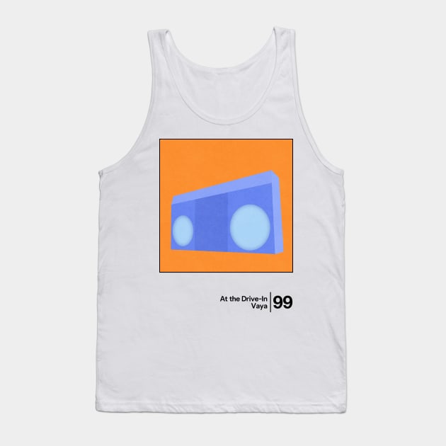 At the Drive-In - Vaya / Minimal Graphic Artwork Design T-Shirt Tank Top by saudade